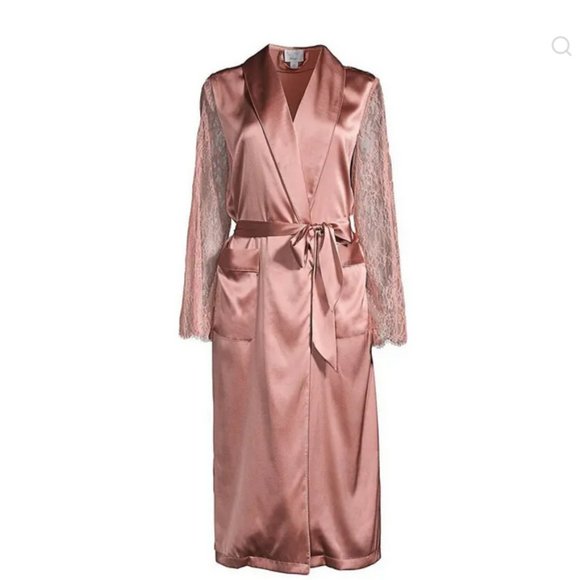 💋 Beautiful Cami NYC silk lace kimono robe - Picture 1 of 7